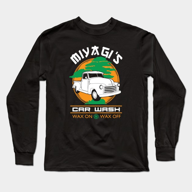 M Car Wash Long Sleeve T-Shirt by buby87